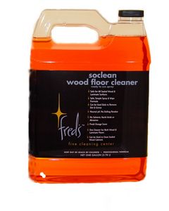 FRED'S SOCLEAN WOOD FLOOR CLEANER,  GAL