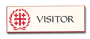 Visitor Badge