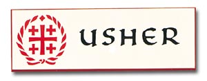 Usher Badge