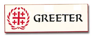 Greeter Badge