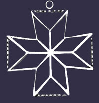 Star of Bethlehem - Sterling Silver