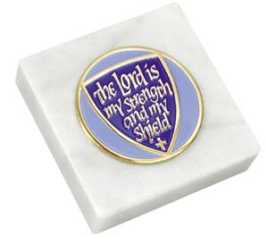 The Lord is My Strength Paperweight