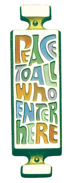 Peace to All Who Enter Here House Blessing