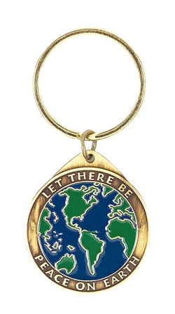 Let There Be Peace On Earth Key Ring