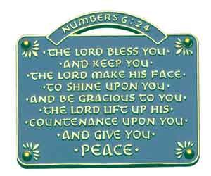 The Lord Bless You & Keep You House Blessing