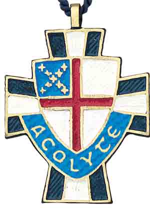 Episcopal Acolyte Cross Pendant