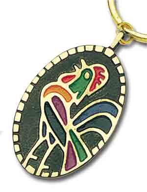 Cockcrow/De Colores Key Tag
