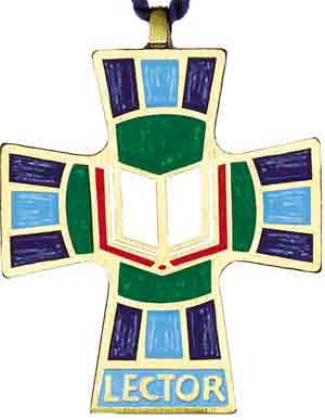 Lector or Reader Pendant