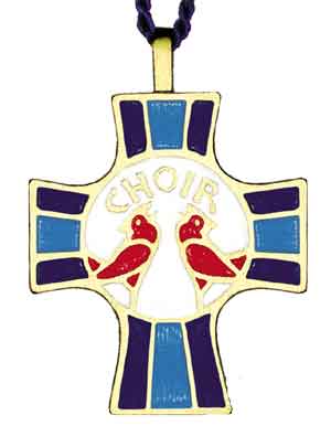 Choir Members Cross