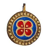 Flower Of Health And Life Blessing Pendant