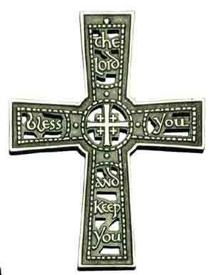 The Lord Bless You & Keep You Wall Cross