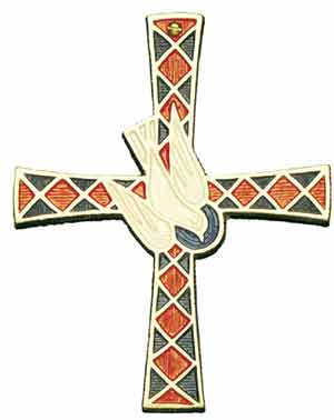 Descending Spirit Wall Cross