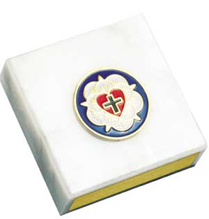 Luther Rose Paperweight