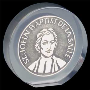 Founder's Medallion in Lucite