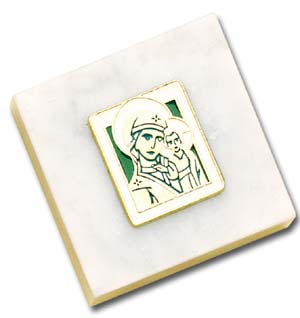 Icon of Kazan Paperweight