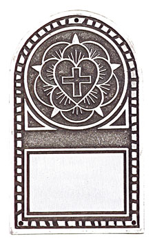 Luther Rose Door Sign