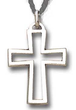 Open Cross Pendant