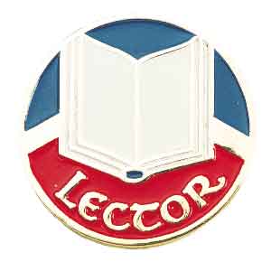 Lector Lapel Pin