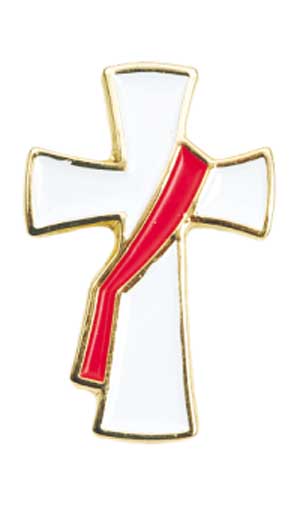 Deacon's Cross Lapel Pin