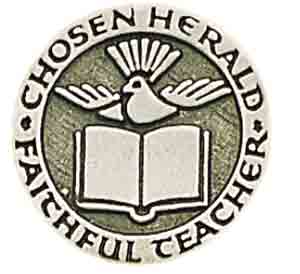 Faithful Teacher Pin