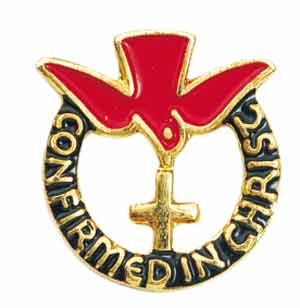 Confirmed in Christ Lapel Pin