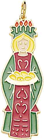 St. Lucia Ornament/Pendant